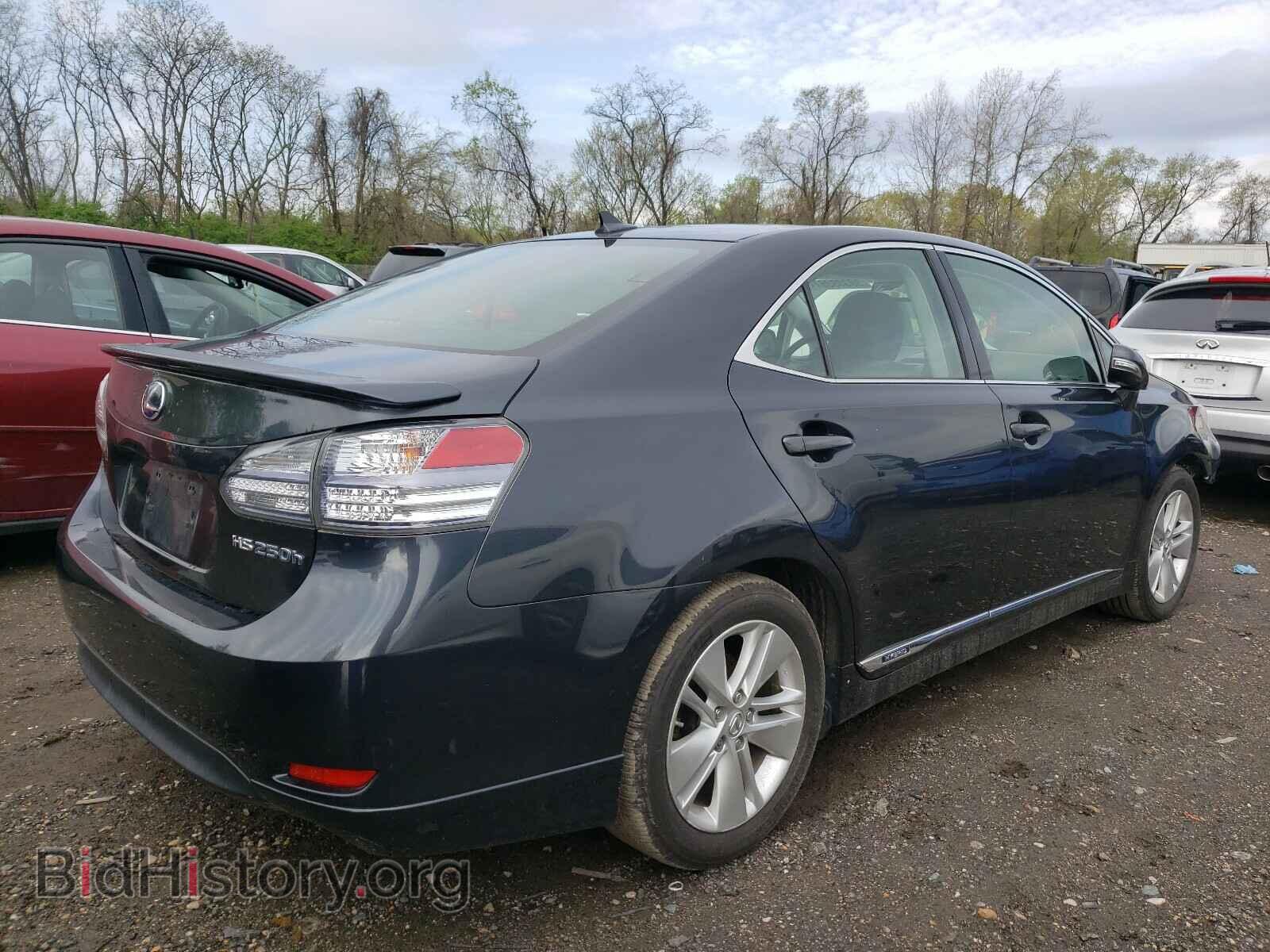 2011 LEXUS HS - VIN: JTHBB1BA6B2045674 - Photo 4