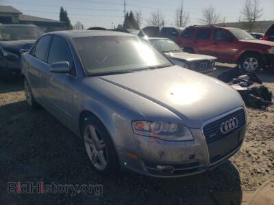2007 Audi A4 A4 2.0T QU, silver — VIN WAUDF78EX7A052682, Copart