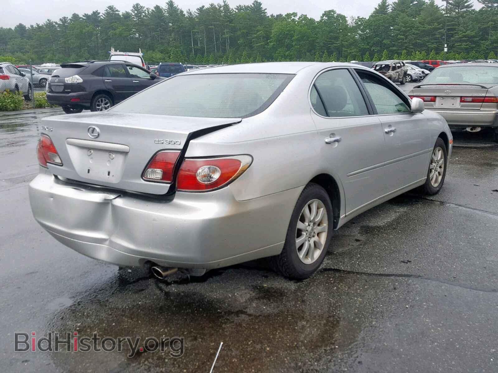 2003 LEXUS ES300 - VIN: JTHBF30G430135880 - Фото 4