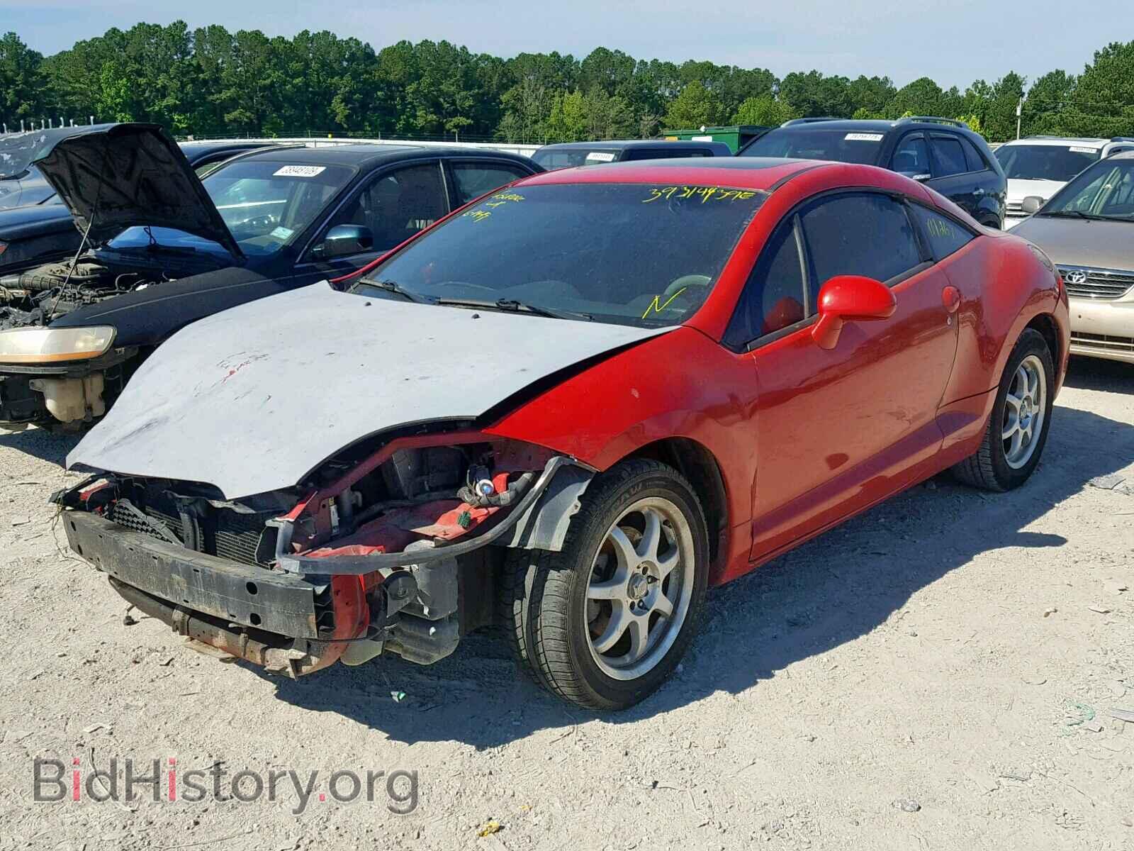 2007 MITSUBISHI ECLIPSE - VIN: 4A3AK24F67E006646 - Фото 2