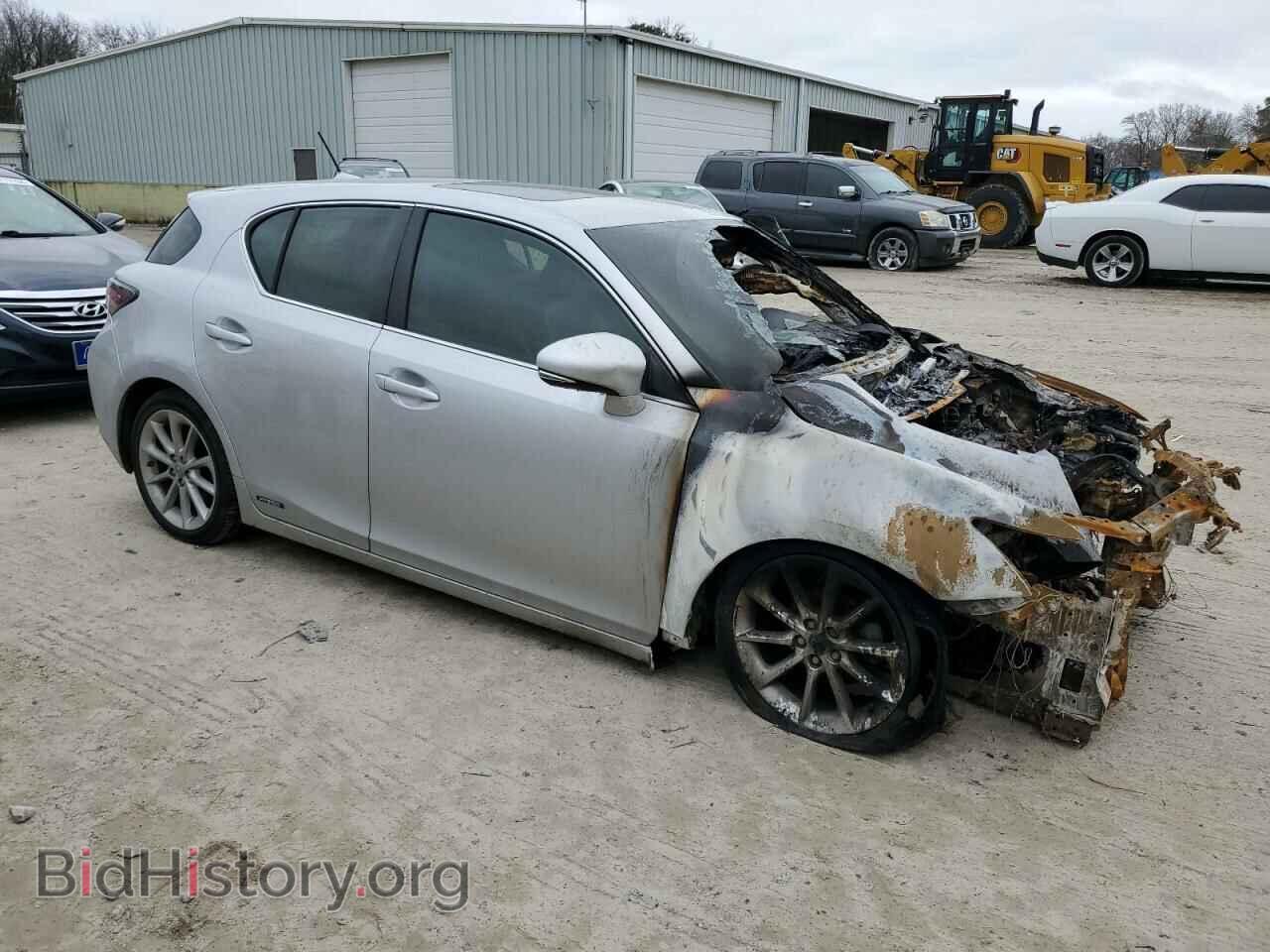 2012 LEXUS CT 200 - VIN: JTHKD5BH3C2122100 - Фото 4