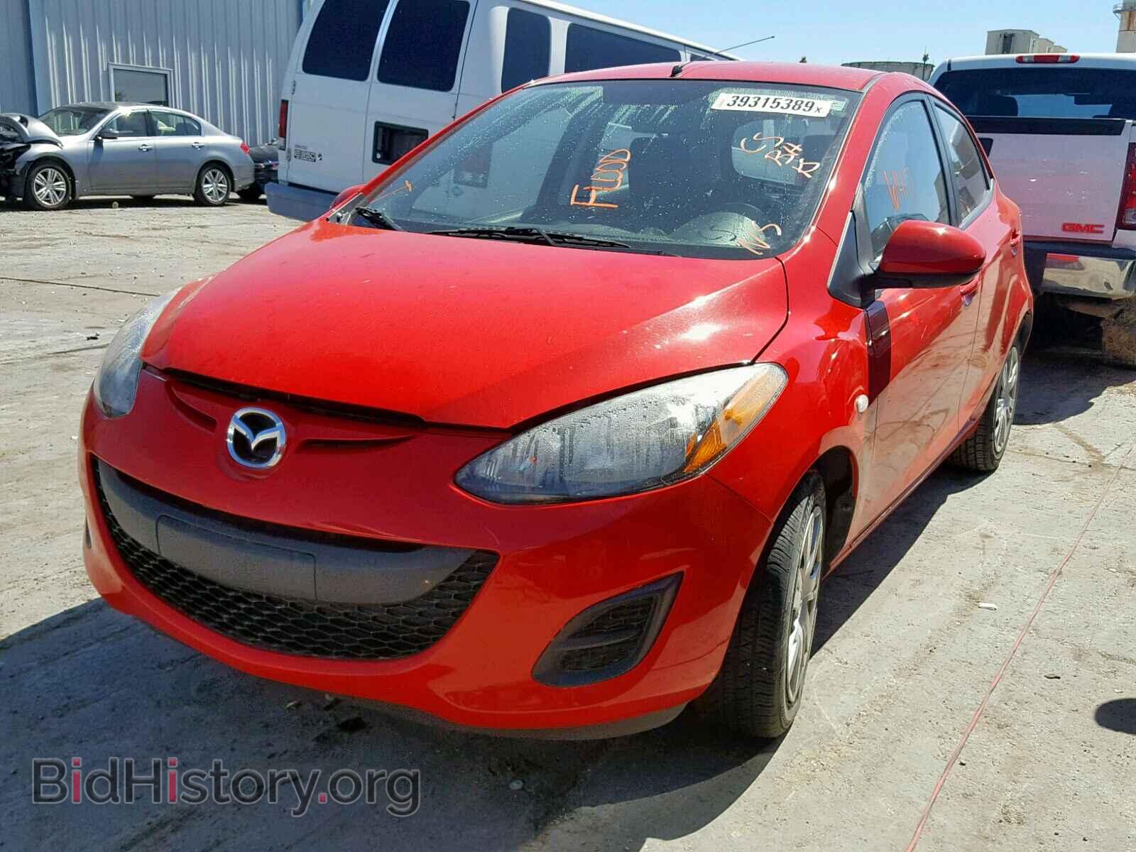 2014 MAZDA 2 - VIN: JM1DE1KY2E0176230 - Photo 2