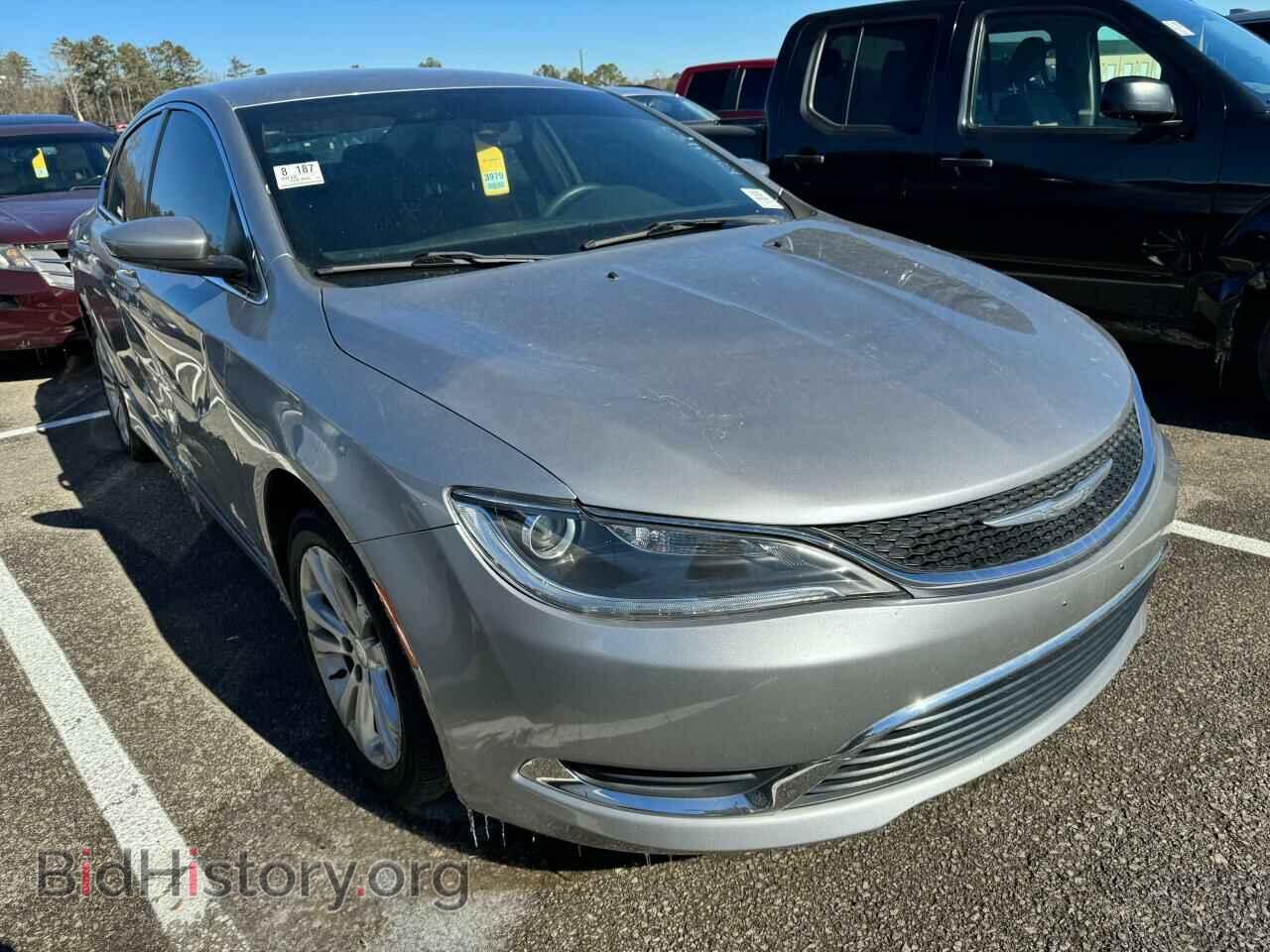 Фотография 1C3CCCAB6GN137810 - CHRYSLER 200 2016