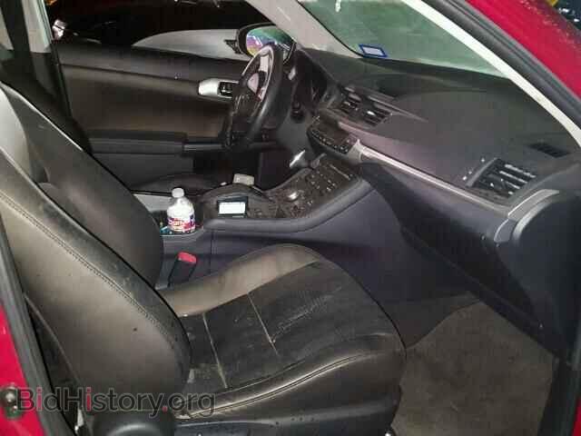 2012 LEXUS CT 200 - VIN: JTHKD5BH7C2077131 - Фото 5