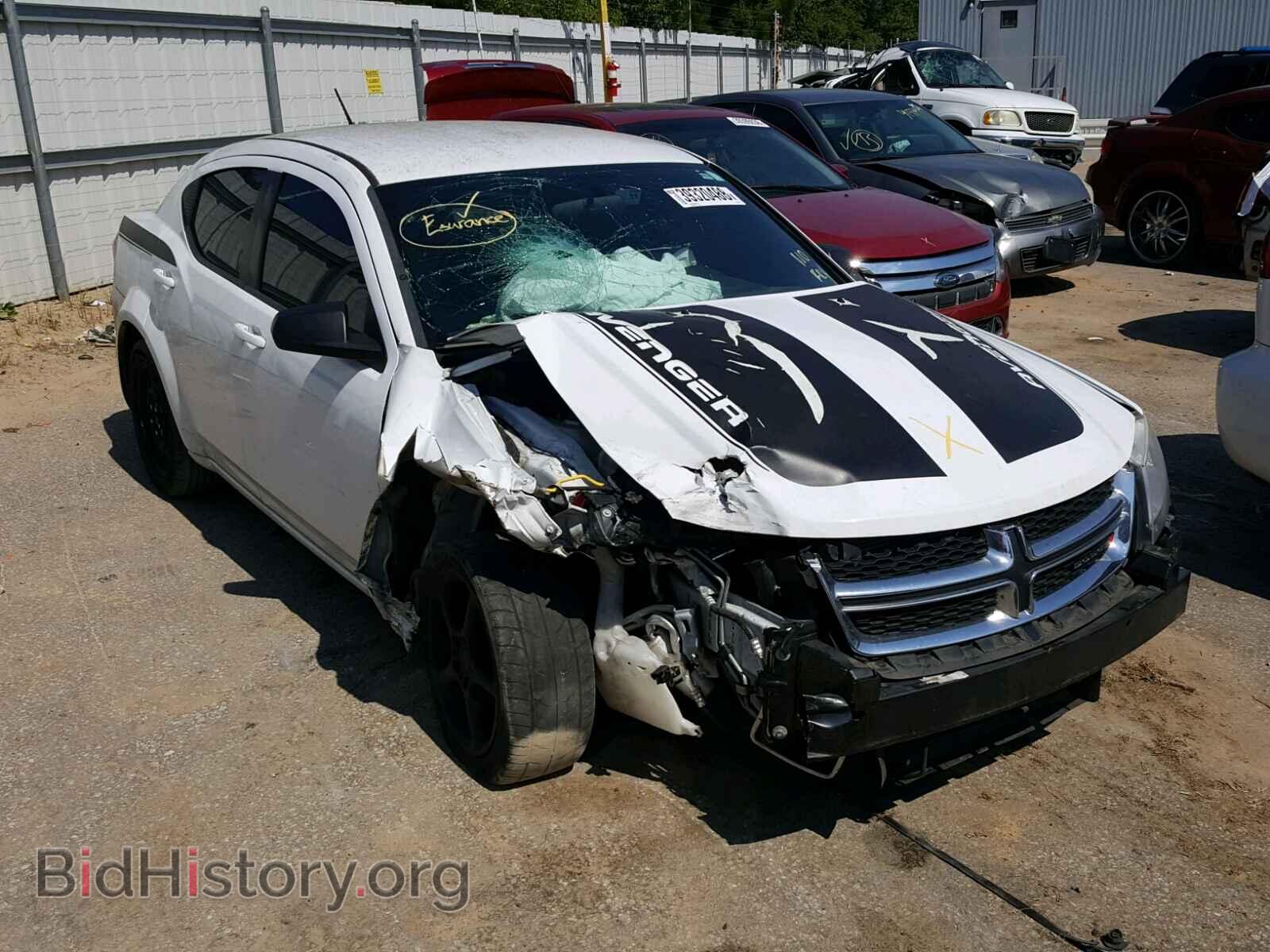 Photo 1C3CDZAB6DN752708 - DODGE AVENGER 2013