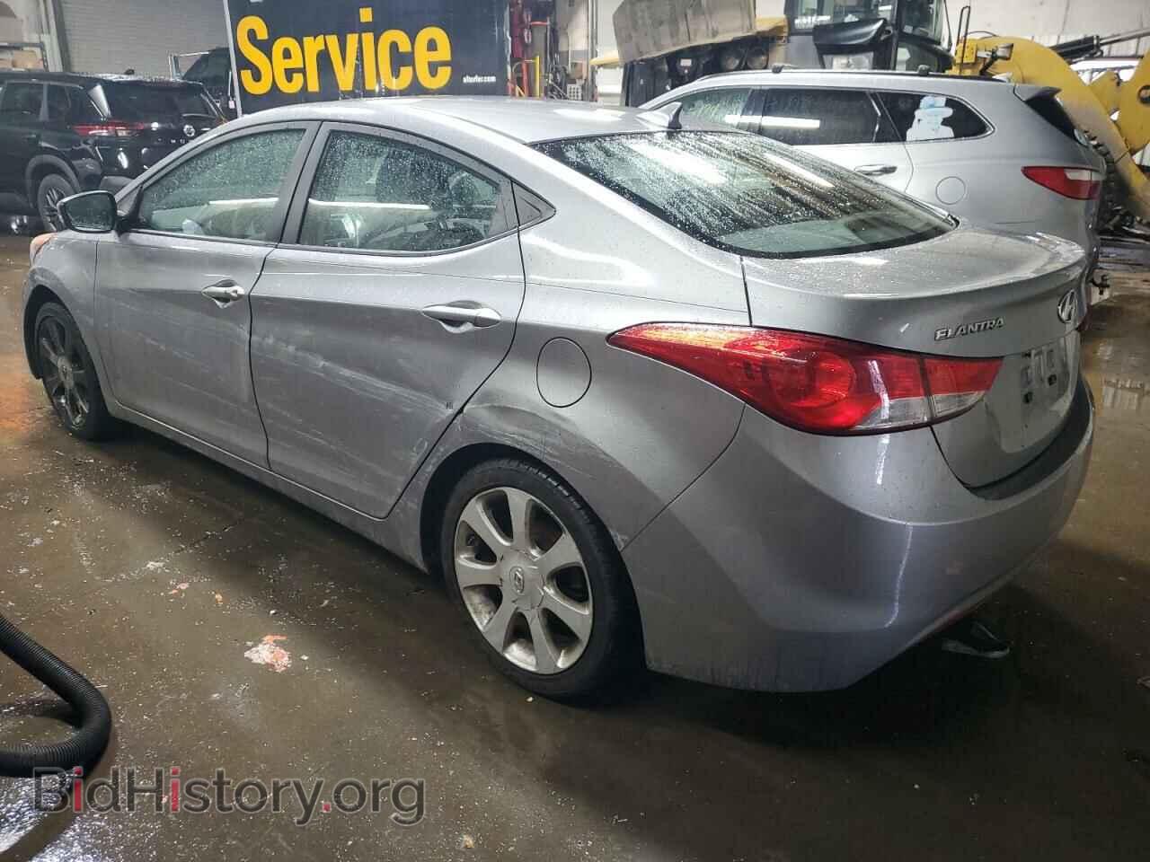2012 HYUNDAI ELANTRA - VIN: KMHDH4AE6CU499732 - Фото 2