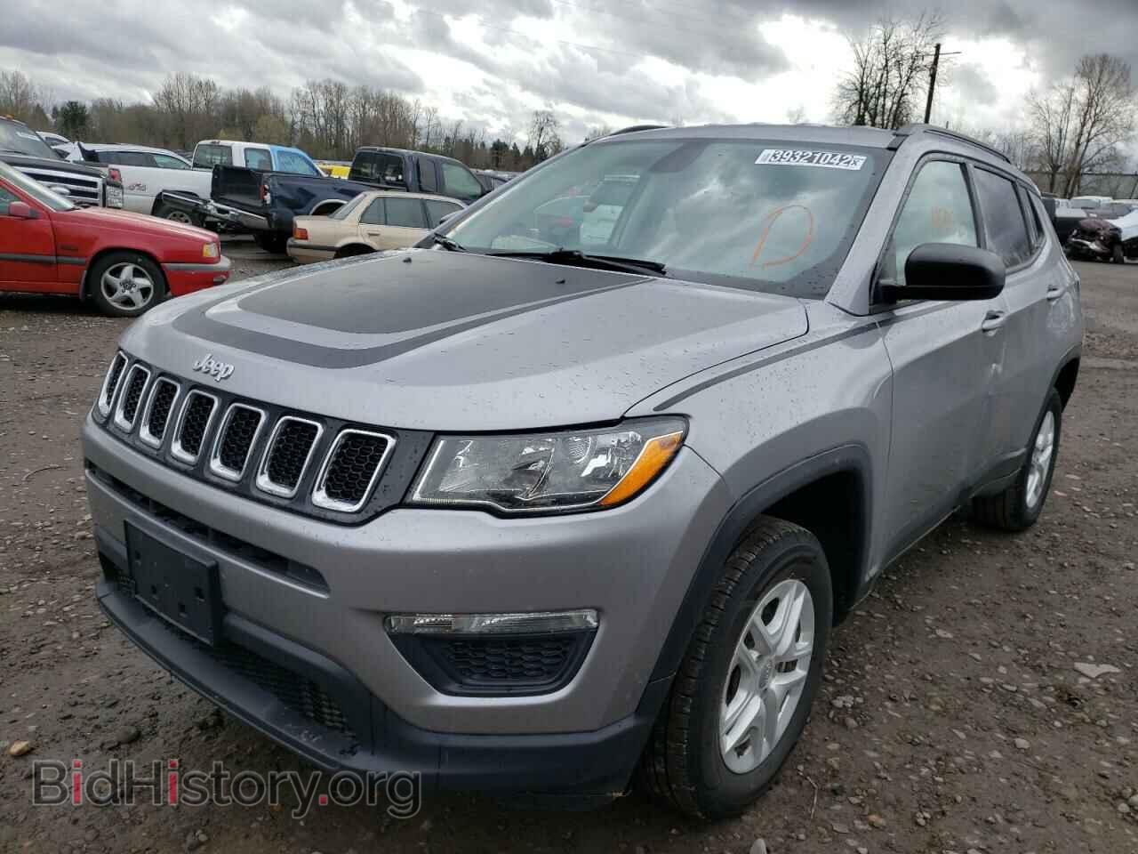 2018 JEEP COMPASS - VIN: 3C4NJDAB3JT256373 - Фото 2