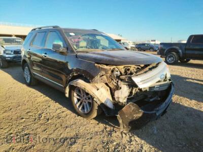 2013 Ford EXPLORER Explorer X, black — VIN 1FM5K7D83DGC02655, Copart