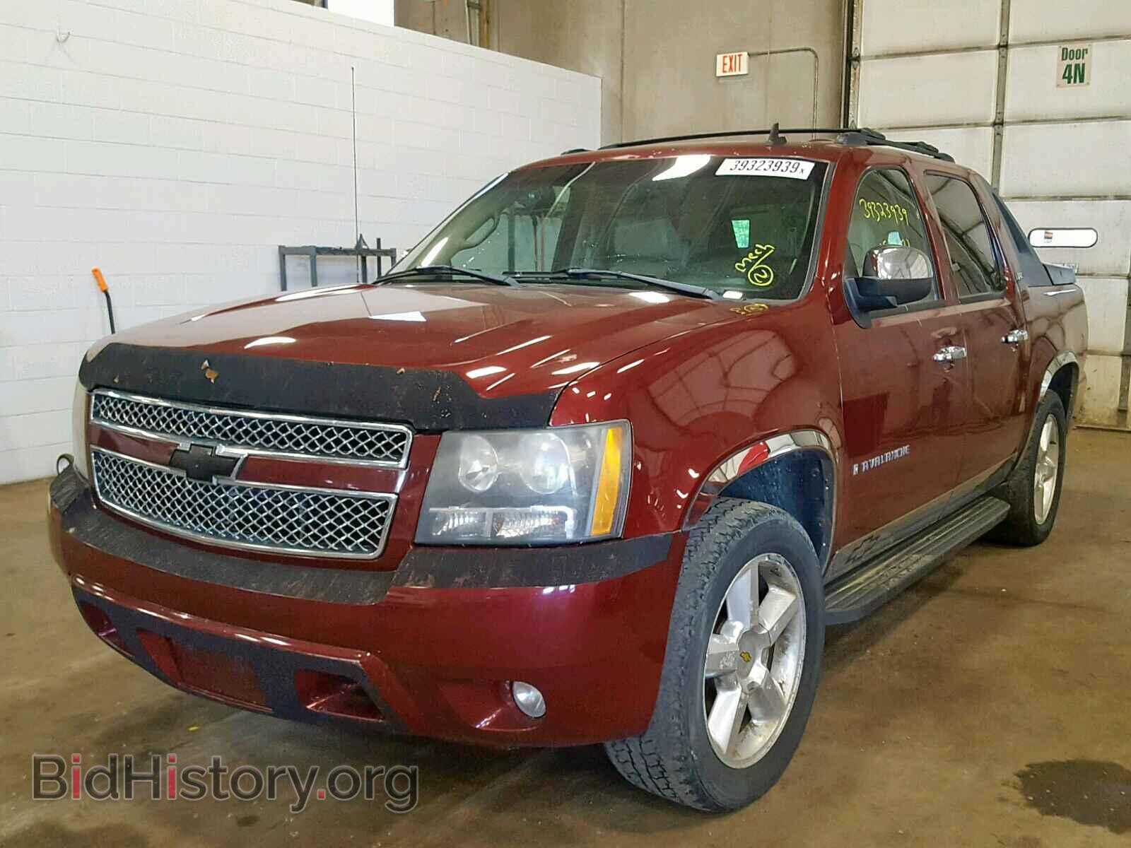 2008 CHEVROLET AVALANCHE - VIN: 3GNFK12378G118885 - Фото 2