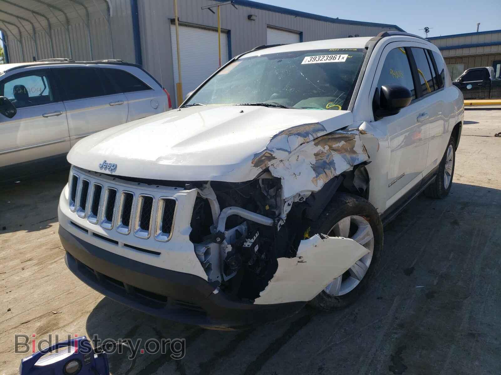 2016 JEEP COMPASS - VIN: 1C4NJCBA6GD554074 - Фото 2