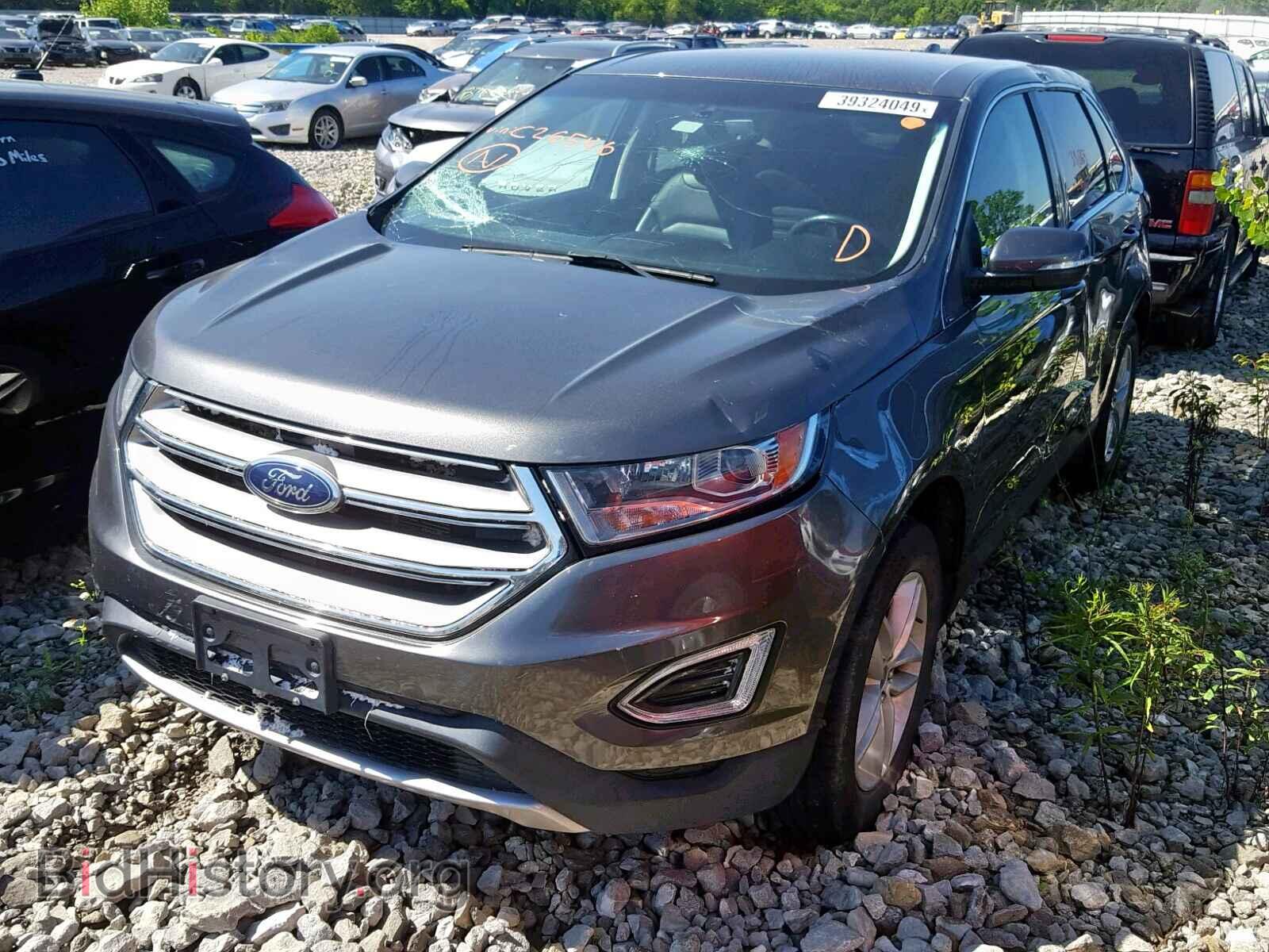 2015 FORD EDGE SEL - VIN: 2FMTK4J82FBC26546 - Фото 2