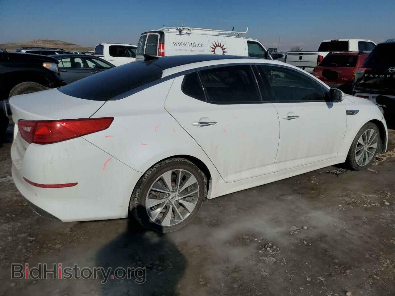 2015 KIA OPTIMA - VIN: 5XXGR4A61FG504322 - Фото 3
