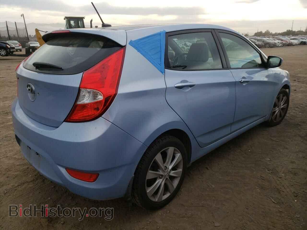 2012 HYUNDAI ACCENT - VIN: KMHCU5AE5CU047722 - Фото 4