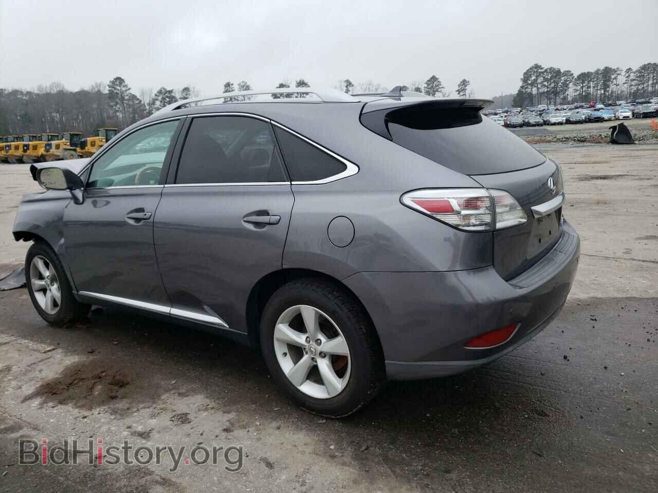 2012 LEXUS RX350 - VIN: 2T2BK1BA1CC138313 - Фото 2