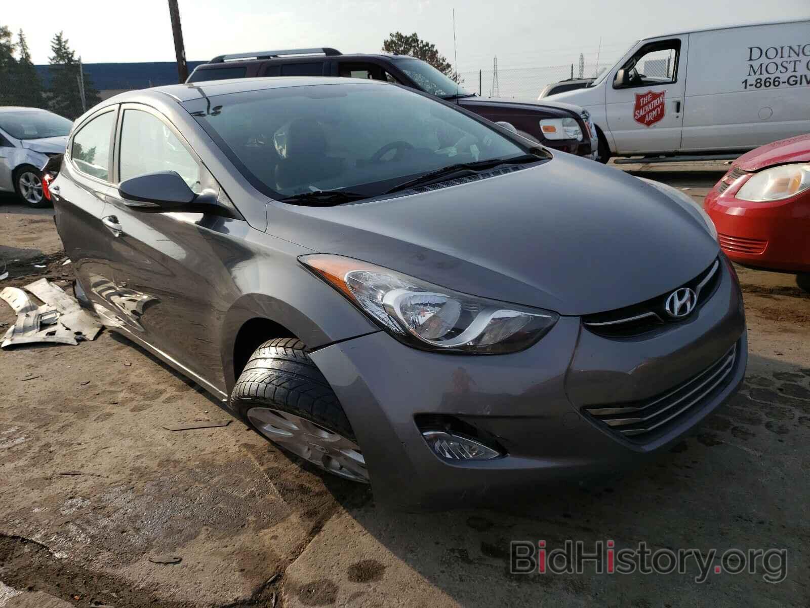 Photo 5NPDH4AE3CH108969 - HYUNDAI ELANTRA 2012