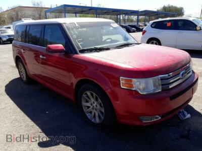 2011 Ford FLEX Flex SEL, красный — VIN 2FMGK5CC2BBD21689, Copart