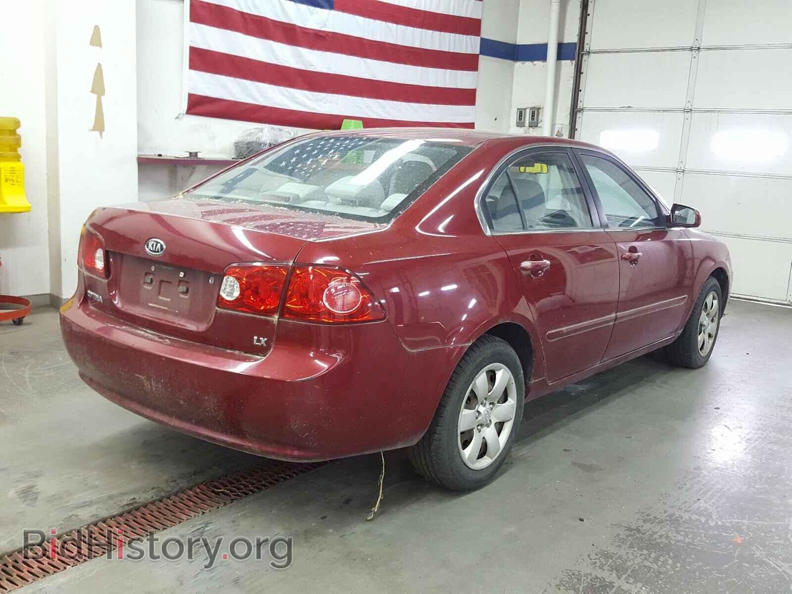 2007 KIA OPTIMA - VIN: KNAGE123575096067 - Фото 4