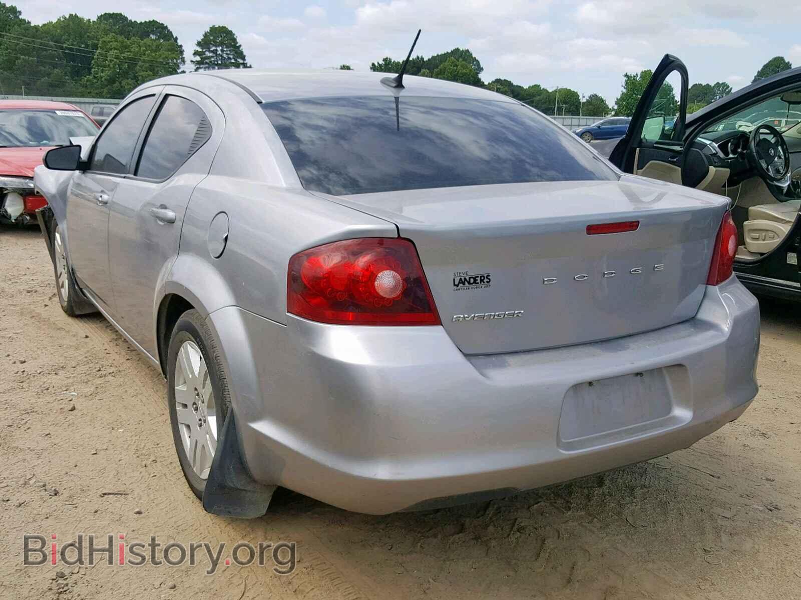 2014 DODGE AVENGER - VIN: 1C3CDZAB6EN221106 - Фото 3