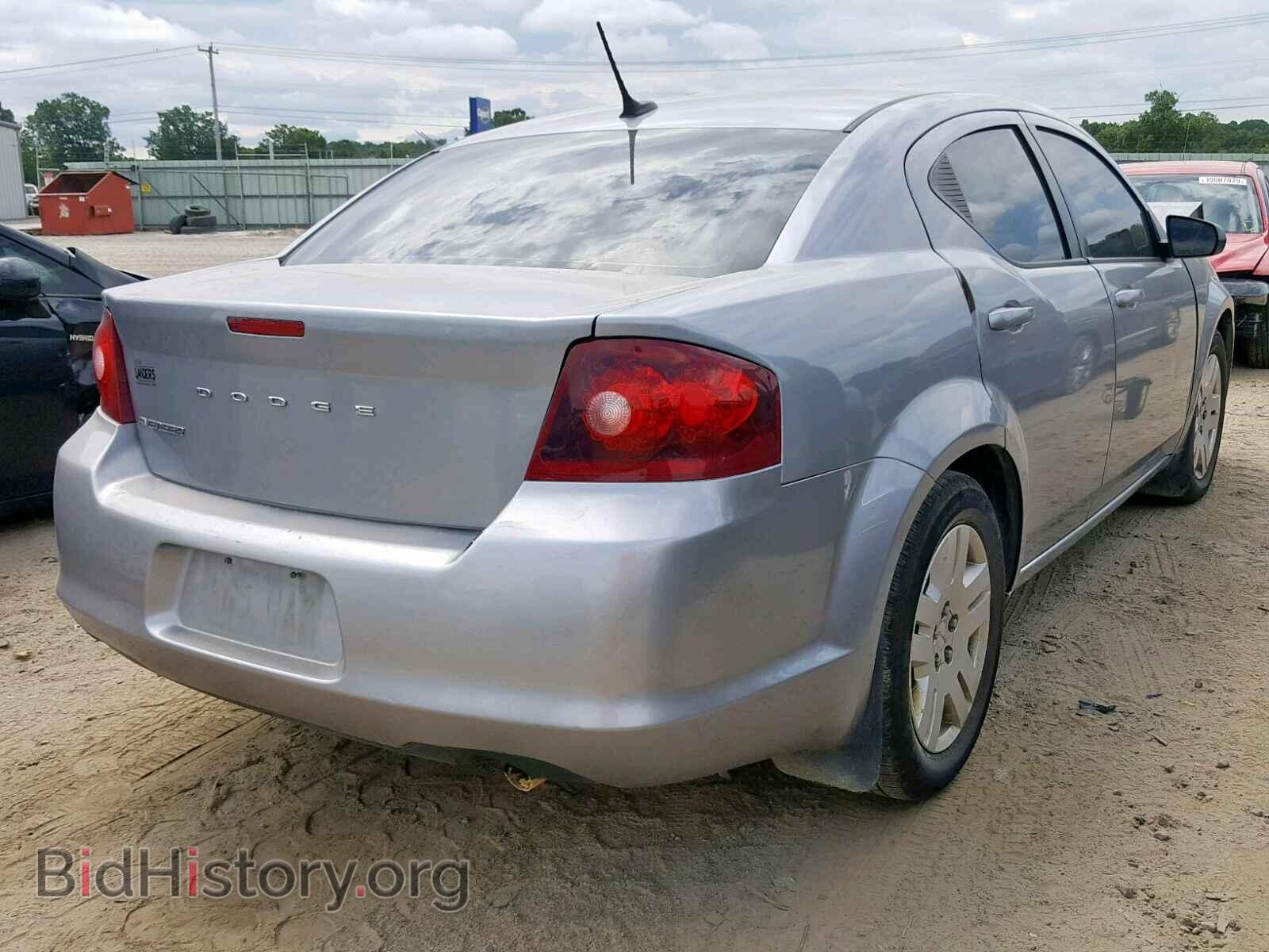 2014 DODGE AVENGER - VIN: 1C3CDZAB6EN221106 - Фото 4