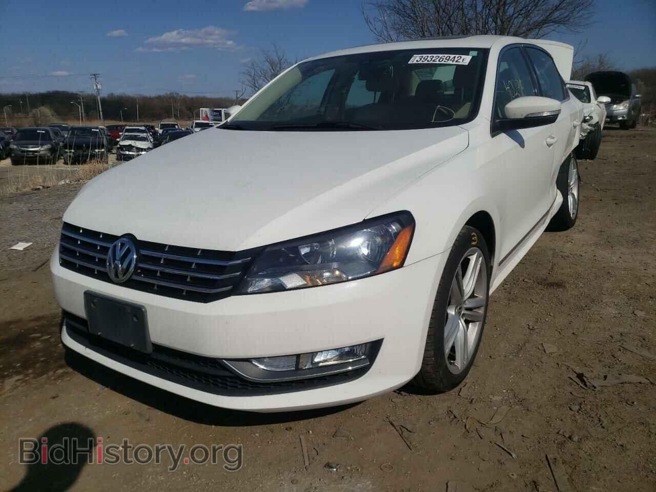 2013 VOLKSWAGEN PASSAT - VIN: 1VWBN7A36DC001540 - Фото 2