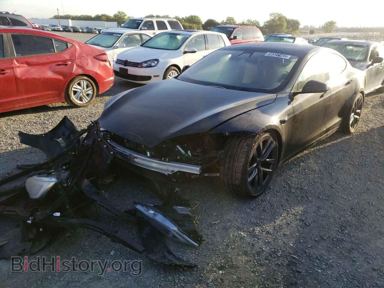 2021 TESLA MODEL S - VIN: 5YJSA1E64MF452629 - Photo 2