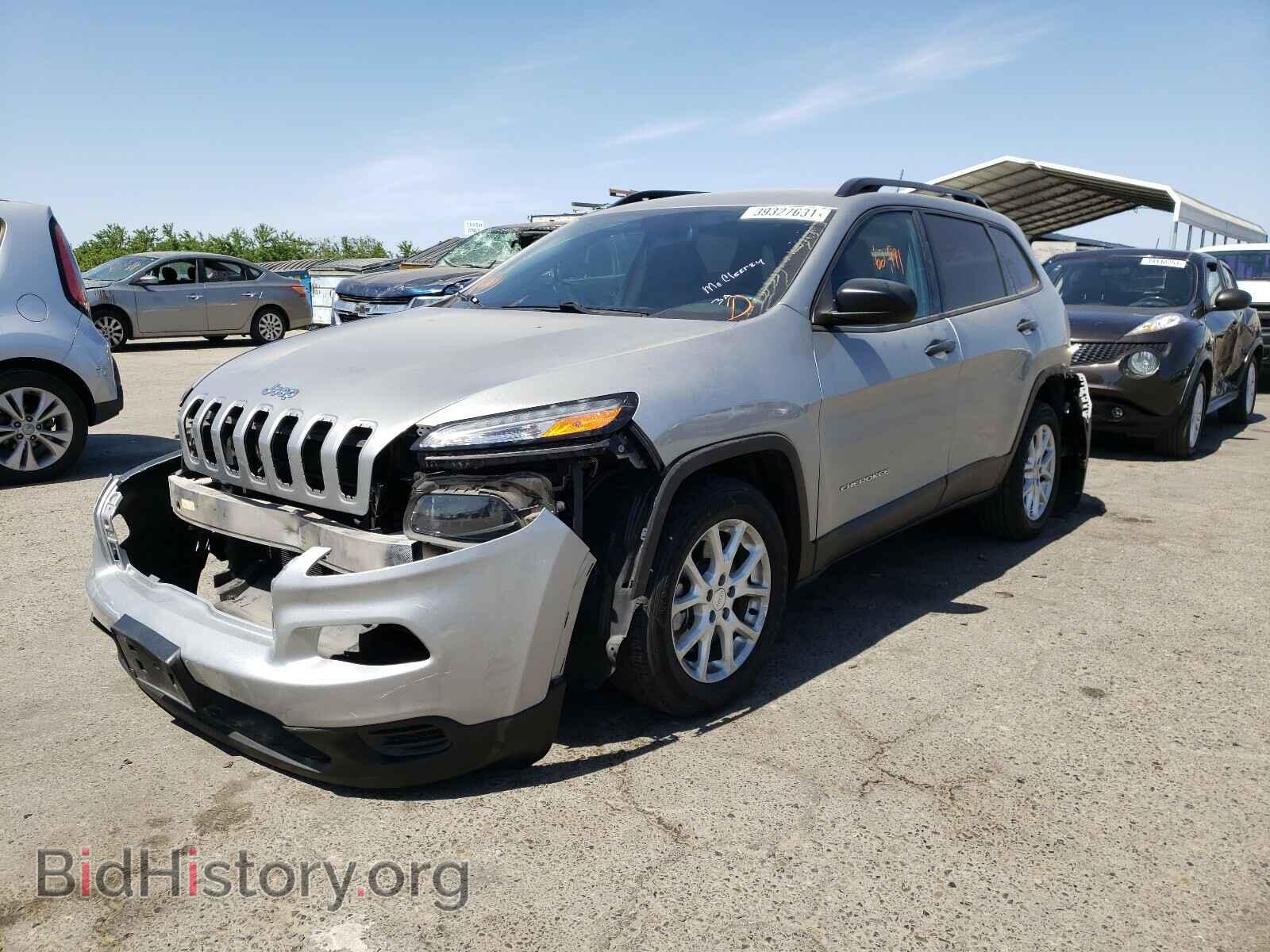 2015 JEEP CHEROKEE - VIN: 1C4PJLAB8FW695802 - Фото 2