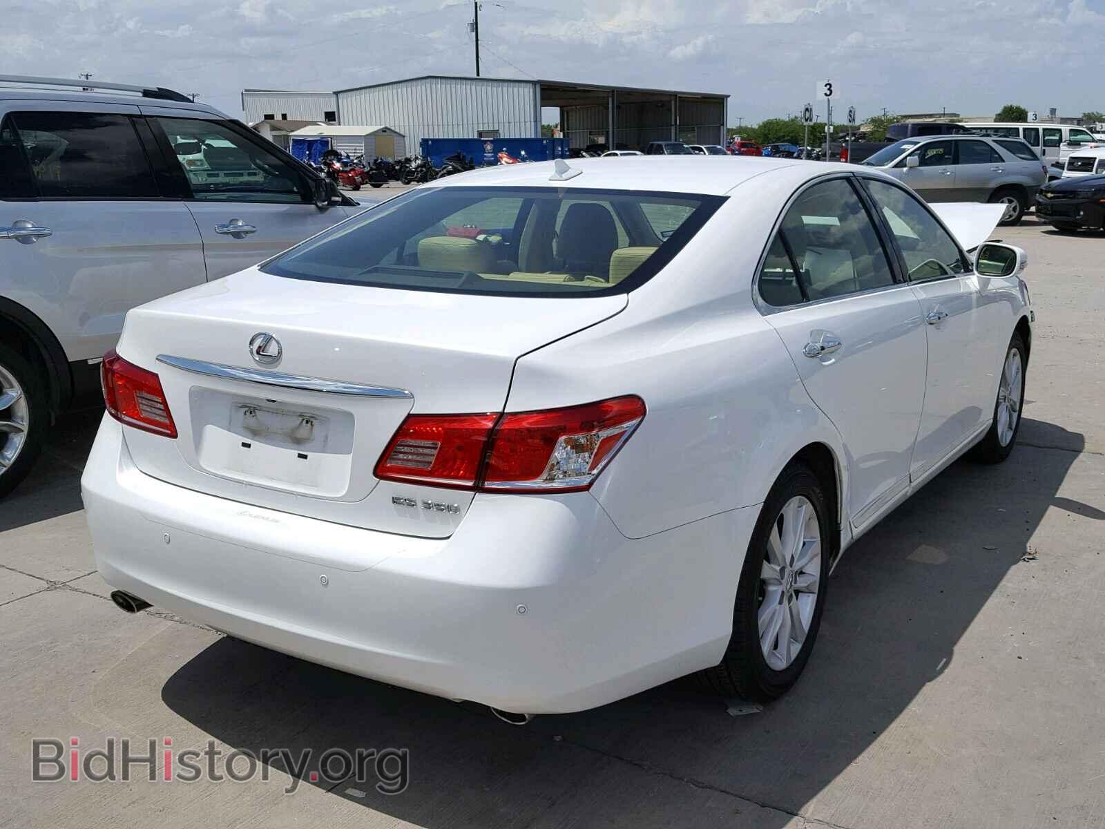2012 LEXUS ES350 - VIN: JTHBK1EG9C2507033 - Фото 4