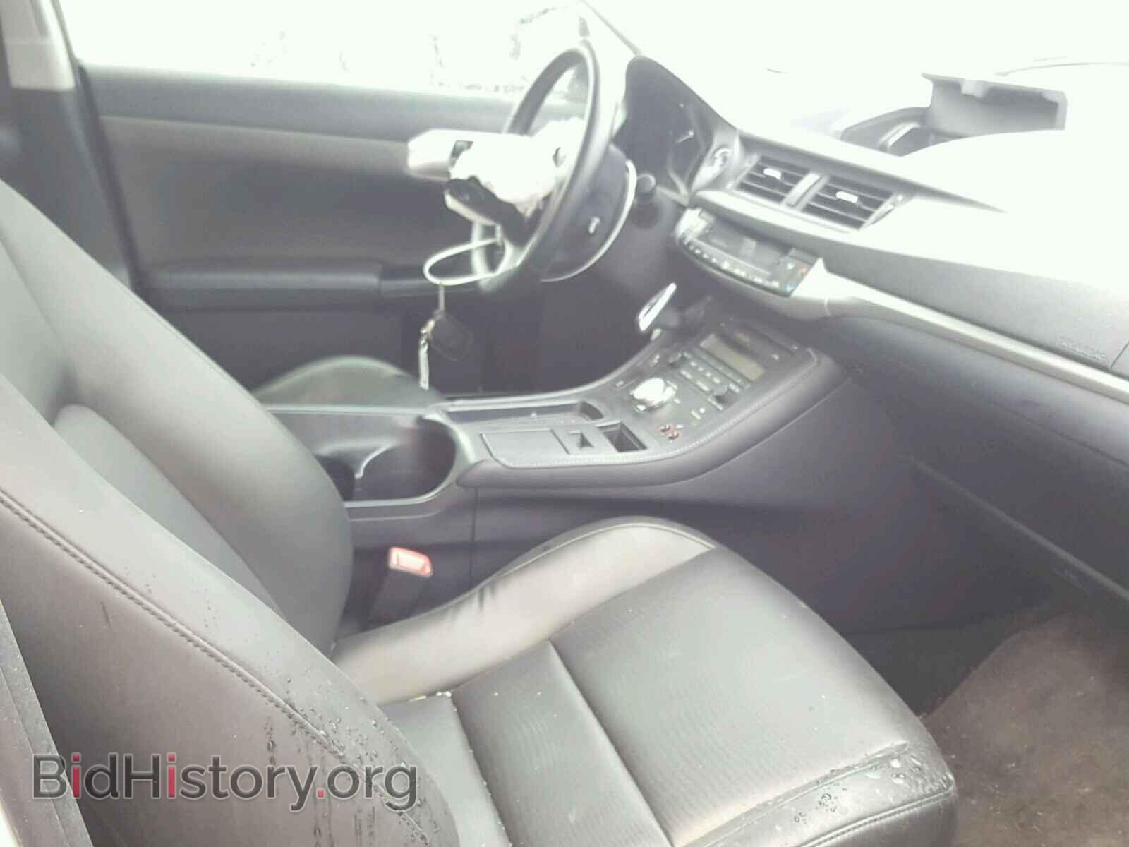 2012 LEXUS CT 200 - VIN: JTHKD5BH1C2119700 - Фото 5