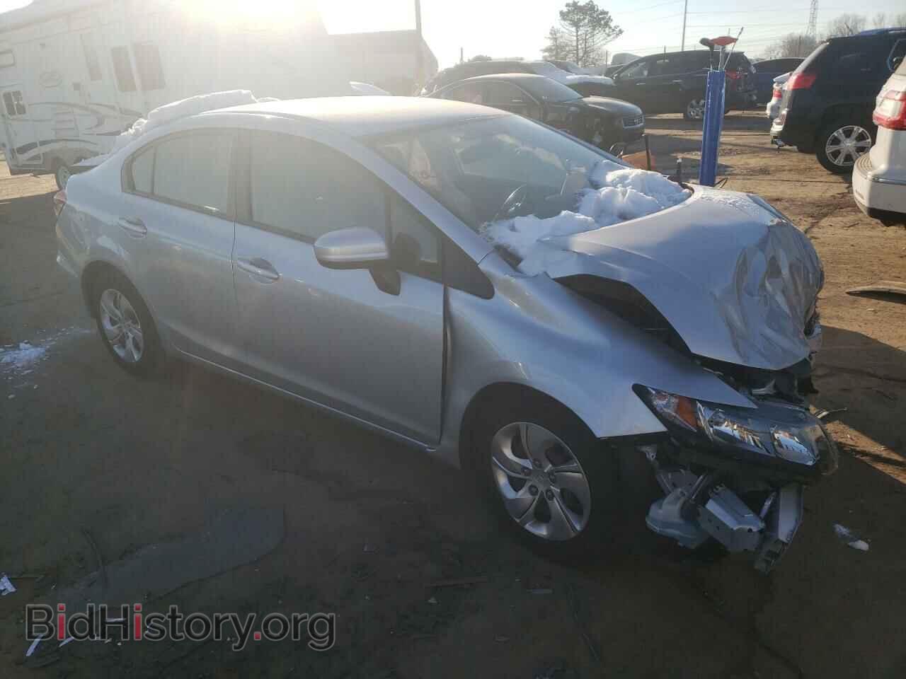2014 HONDA CIVIC - VIN: 19XFB2F54EE053477 - Фото 4