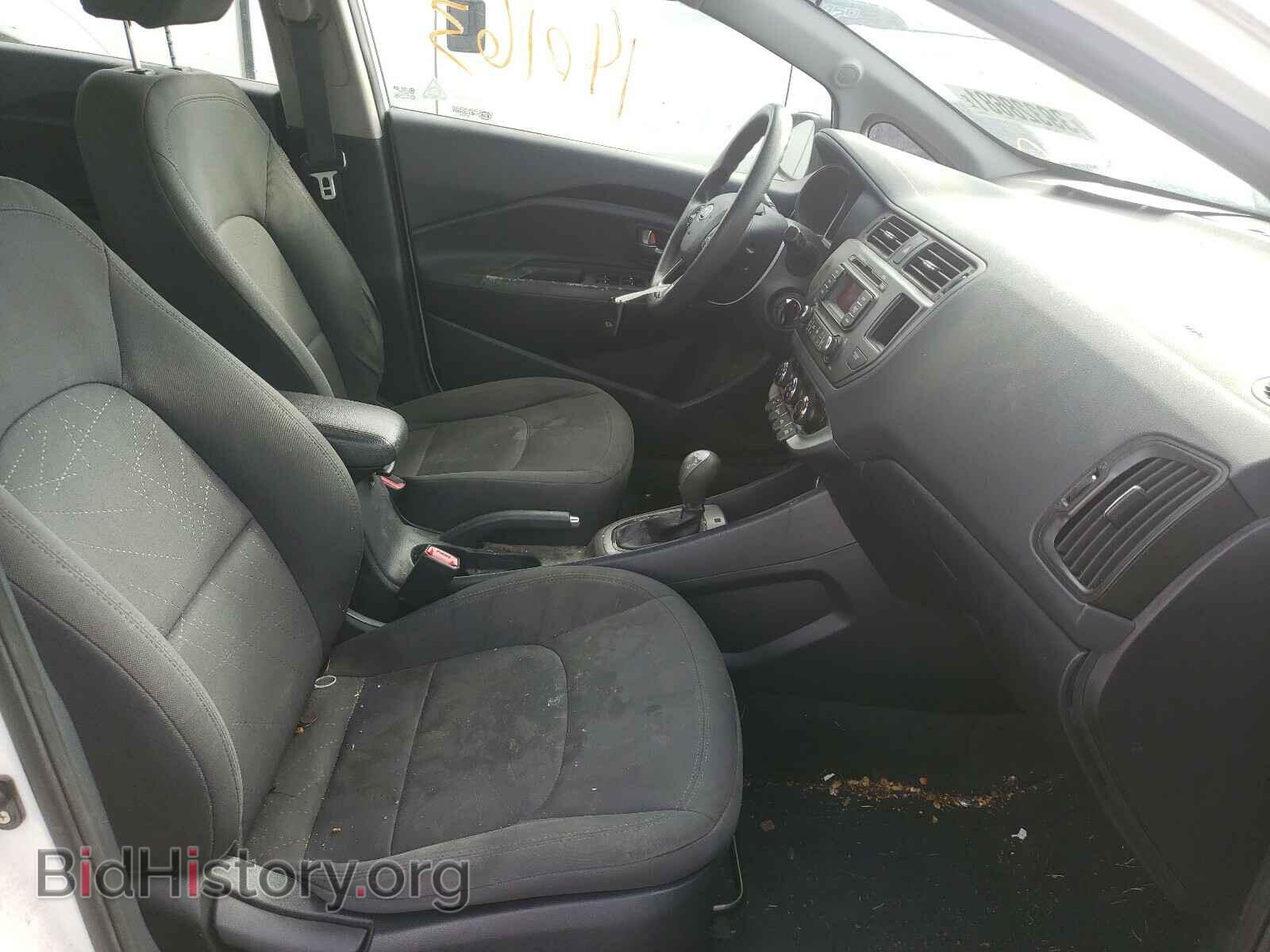 2012 KIA RIO - VIN: KNADN5A37C6078637 - Фото 5