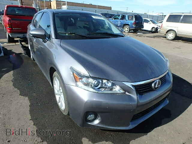 Photo JTHKD5BH5C2090525 - LEXUS CT 200 2012