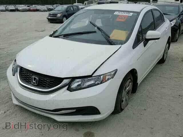 2014 HONDA CIVIC - VIN: 2HGFB2F50EH515202 - Фото 2