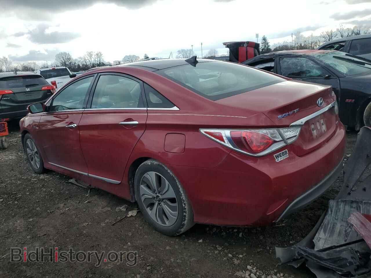 2013 HYUNDAI SONATA - VIN: KMHEC4A42DA080497 - Фото 2