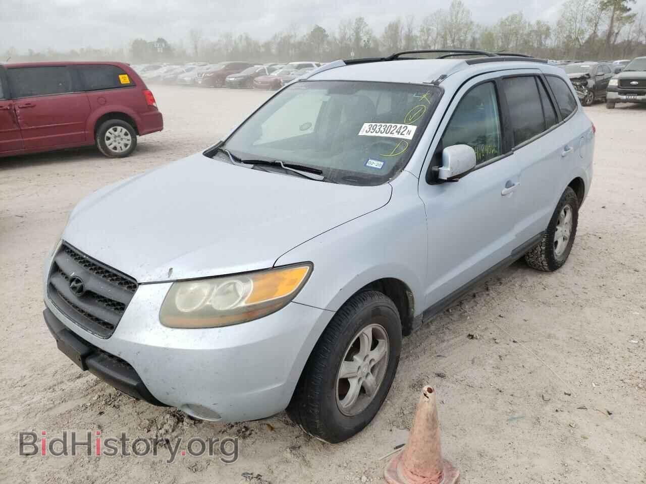 2007 HYUNDAI SANTA FE - VIN: 5NMSG13D87H066430 - Фото 2