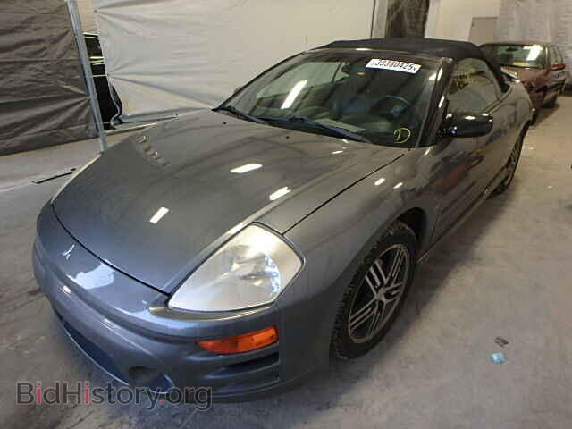 2003 MITSUBISHI ECLIPSE - VIN: 4A3AE75H43E087421 - Фото 2