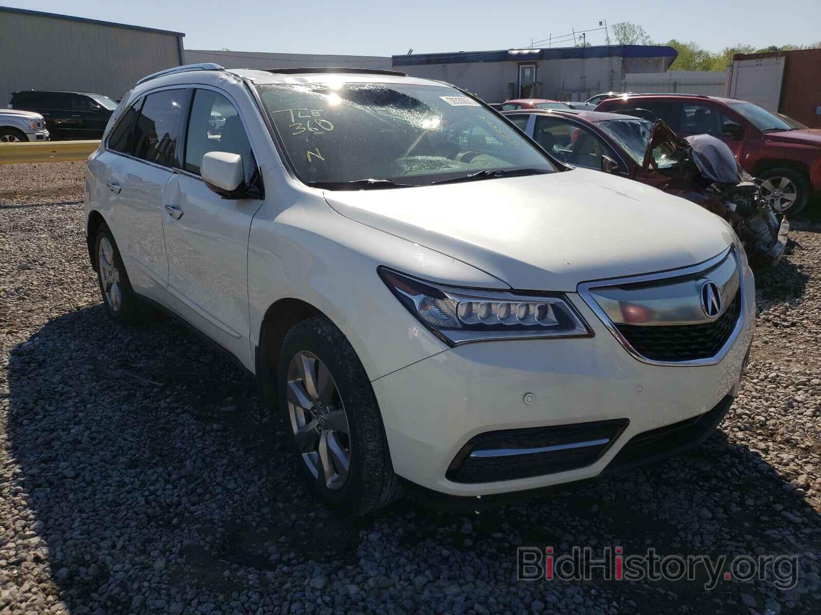 Photo 5FRYD4H80EB043916 - ACURA MDX 2014