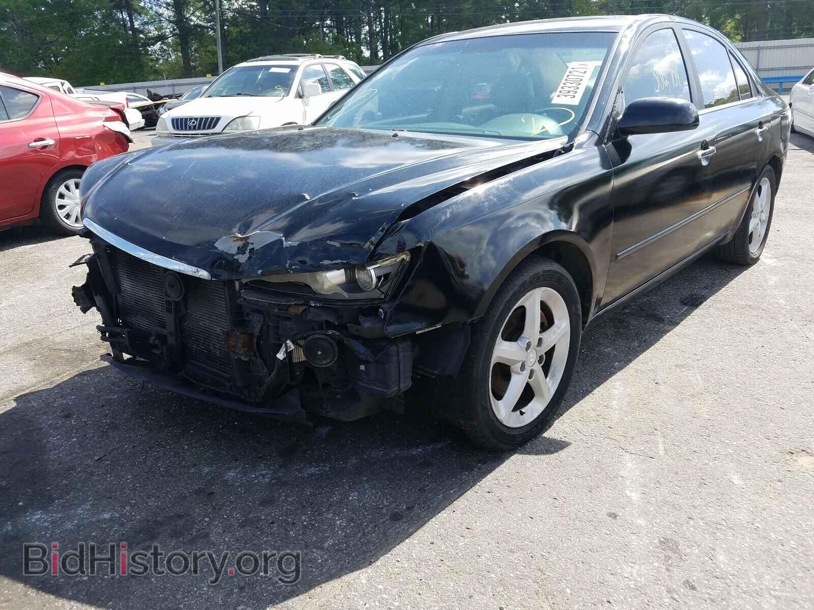 2007 HYUNDAI SONATA - VIN: 5NPEU46F17H277542 - Фото 2
