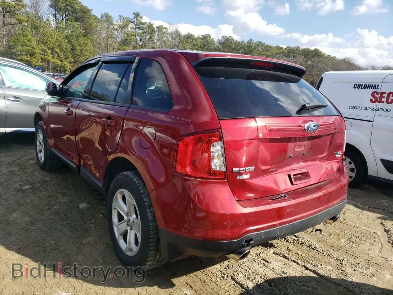 2014 FORD EDGE - VIN: 2FMDK4JC7EBB03817 - Фото 2