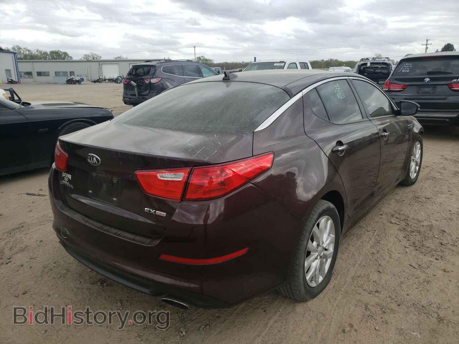 2014 KIA OPTIMA - VIN: 5XXGN4A77EG312616 - Фото 4