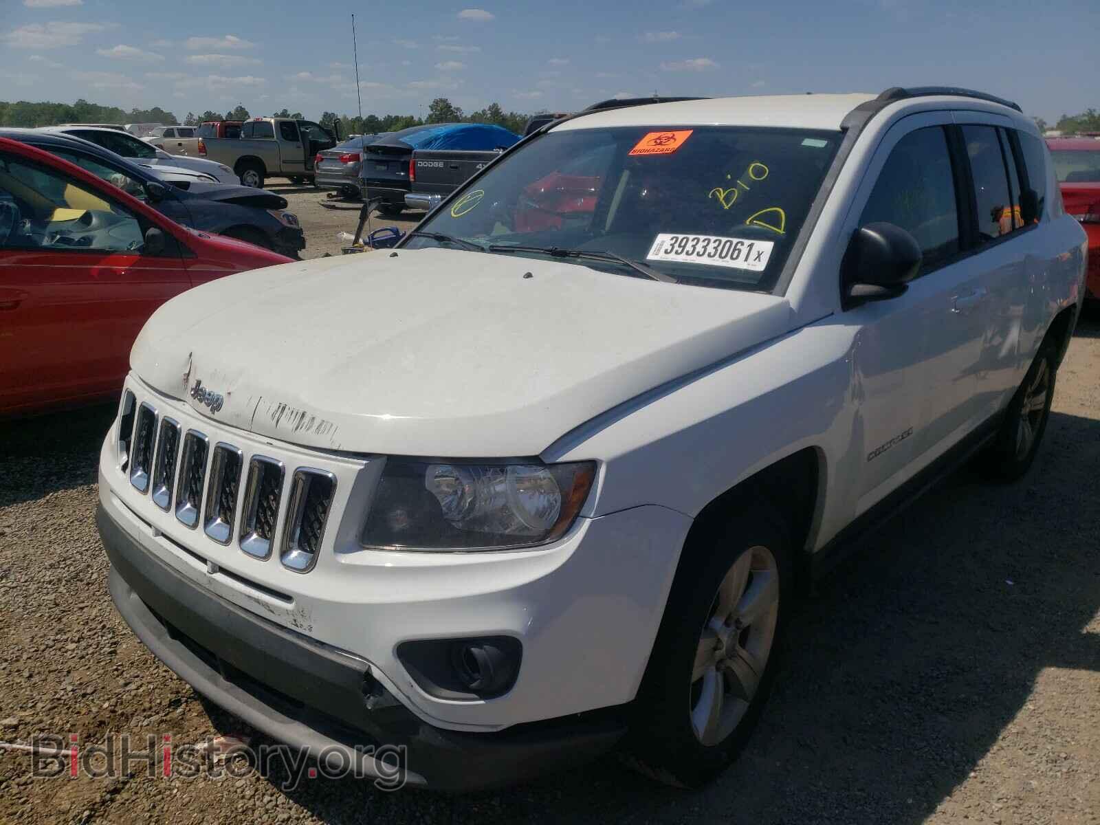 2016 JEEP COMPASS - VIN: 1C4NJCBAXGD568964 - Фото 2