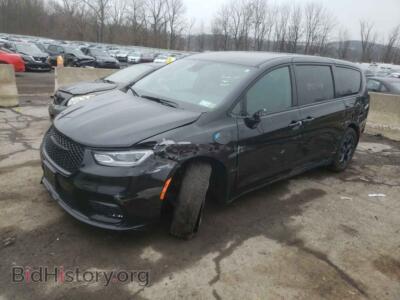 2022 Chrysler PACIFICA Hybrid Touring L, черный — VIN 2C4RC1L74NR222616, Copart