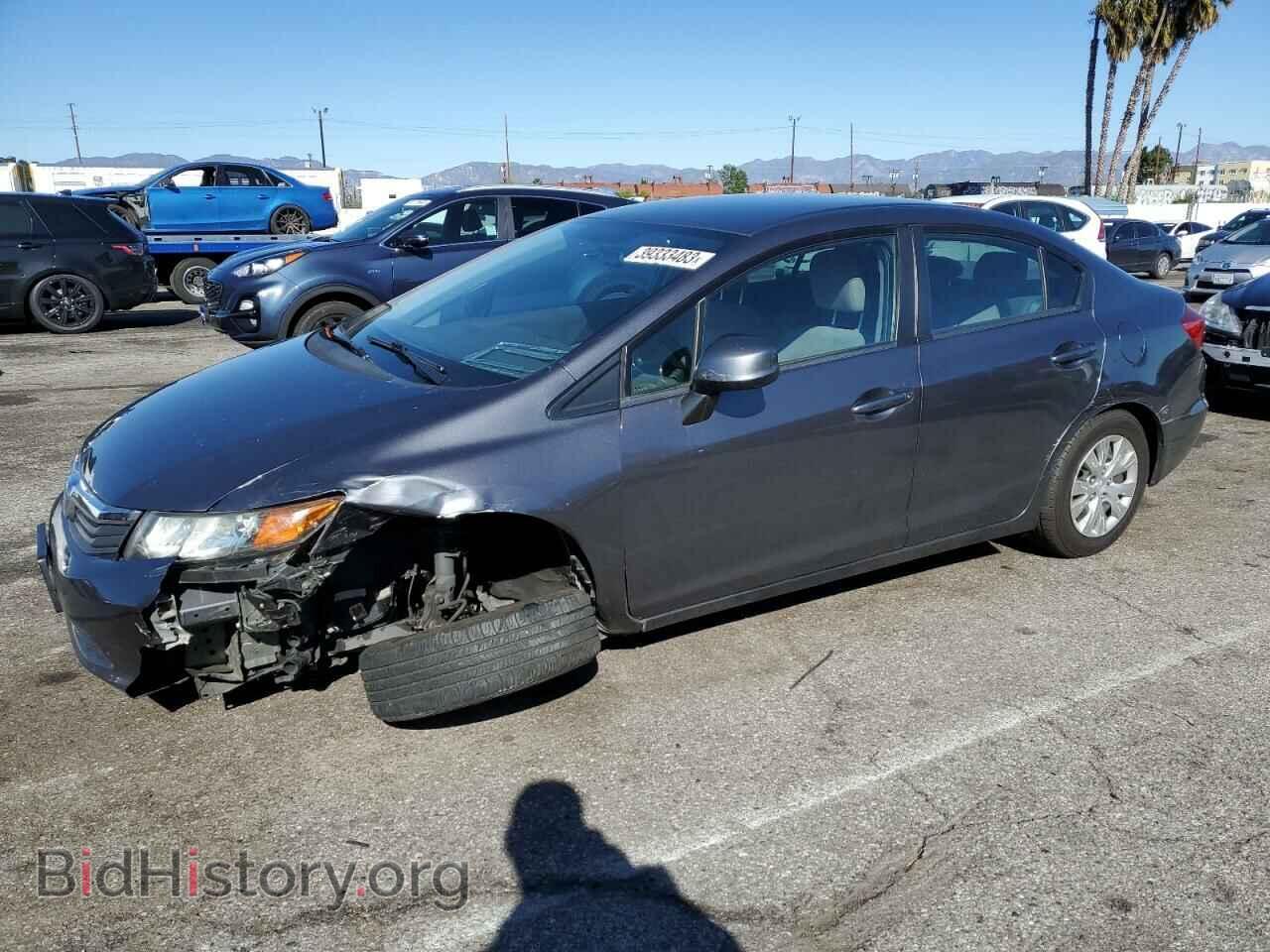 Фотография 19XFB2F53CE392308 - HONDA CIVIC 2012