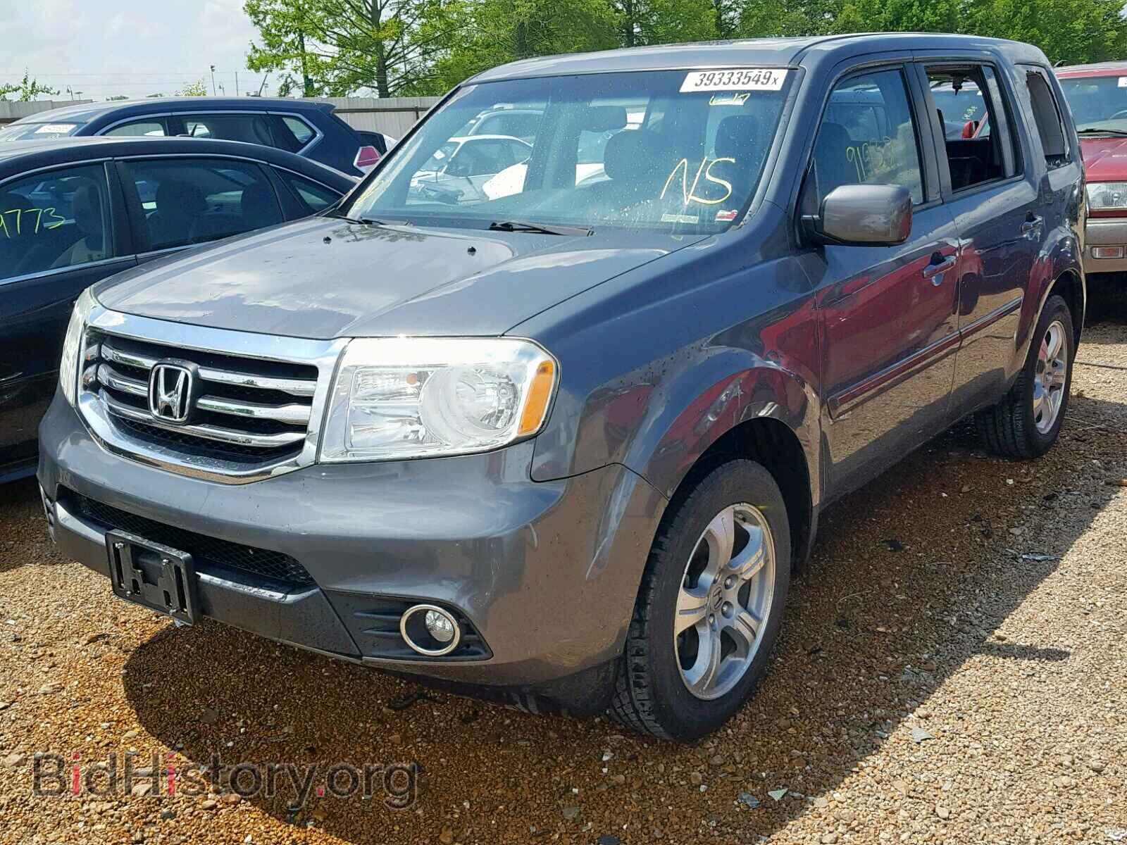 2012 HONDA PILOT EXL - VIN: 5FNYF4H52CB063485 - Фото 2
