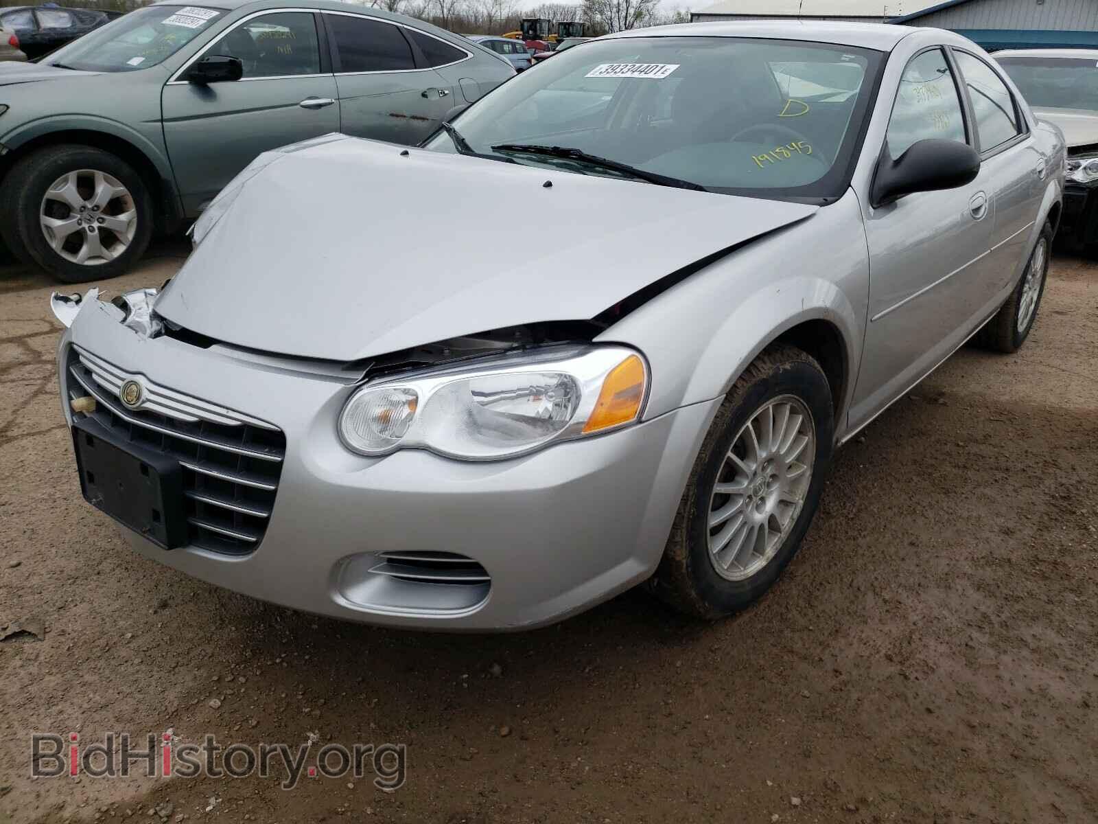 2006 CHRYSLER SEBRING - VIN: 1C3EL56R86N191845 - Фото 2