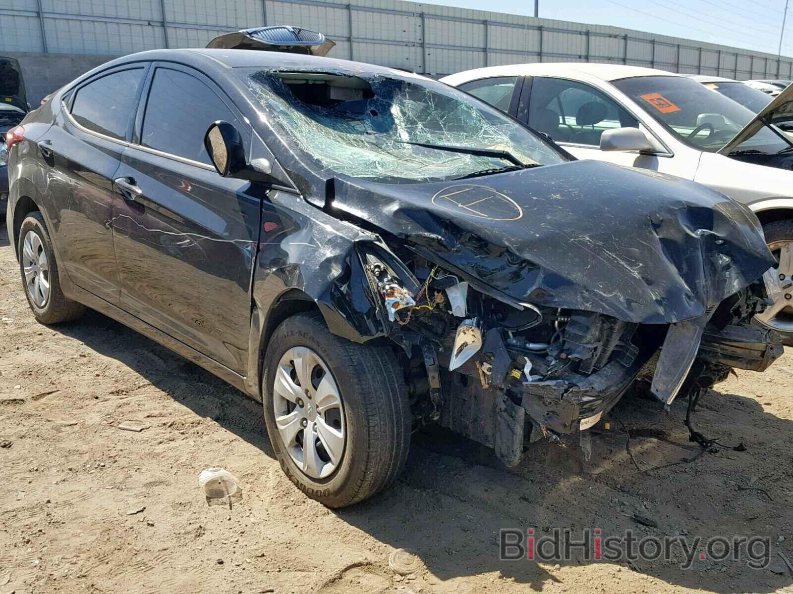 Фотография 5NPDH4AE3GH786319 - HYUNDAI ELANTRA 2016