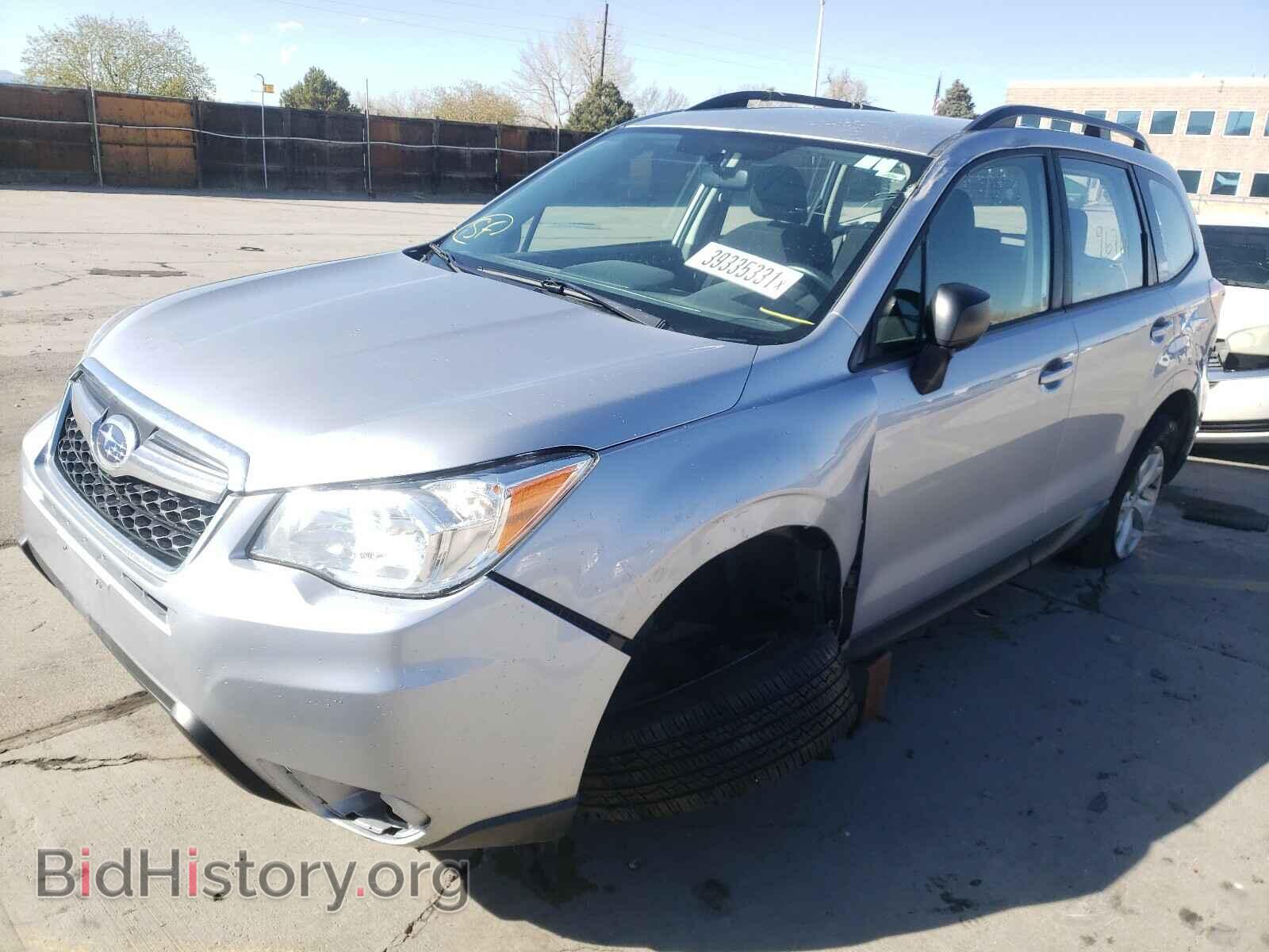 2016 SUBARU FORESTER - VIN: JF2SJABC4GH519701 - Фото 2