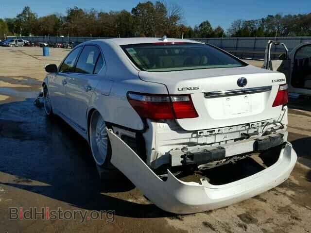 2008 LEXUS LS600 - VIN: JTHDU46F385008048 - Фото 3