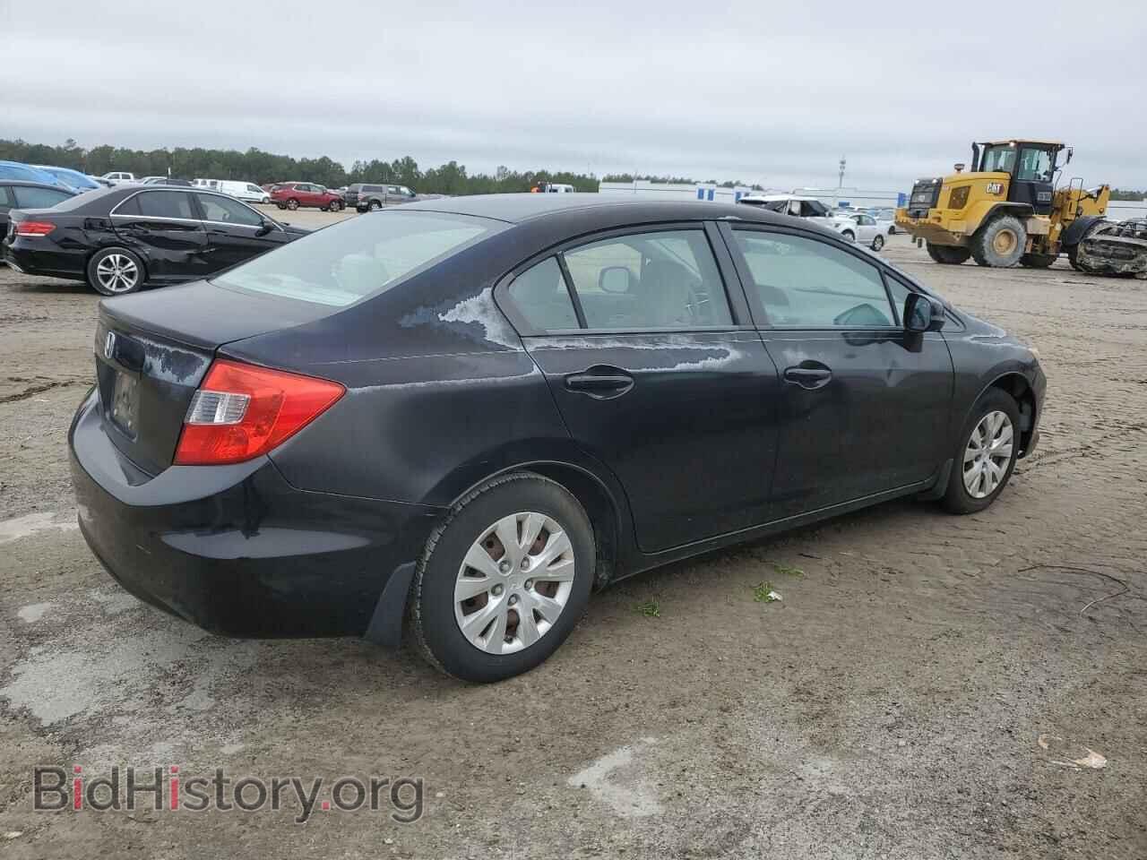 2012 HONDA CIVIC - VIN: 2HGFB2F50CH560167 - Фото 3