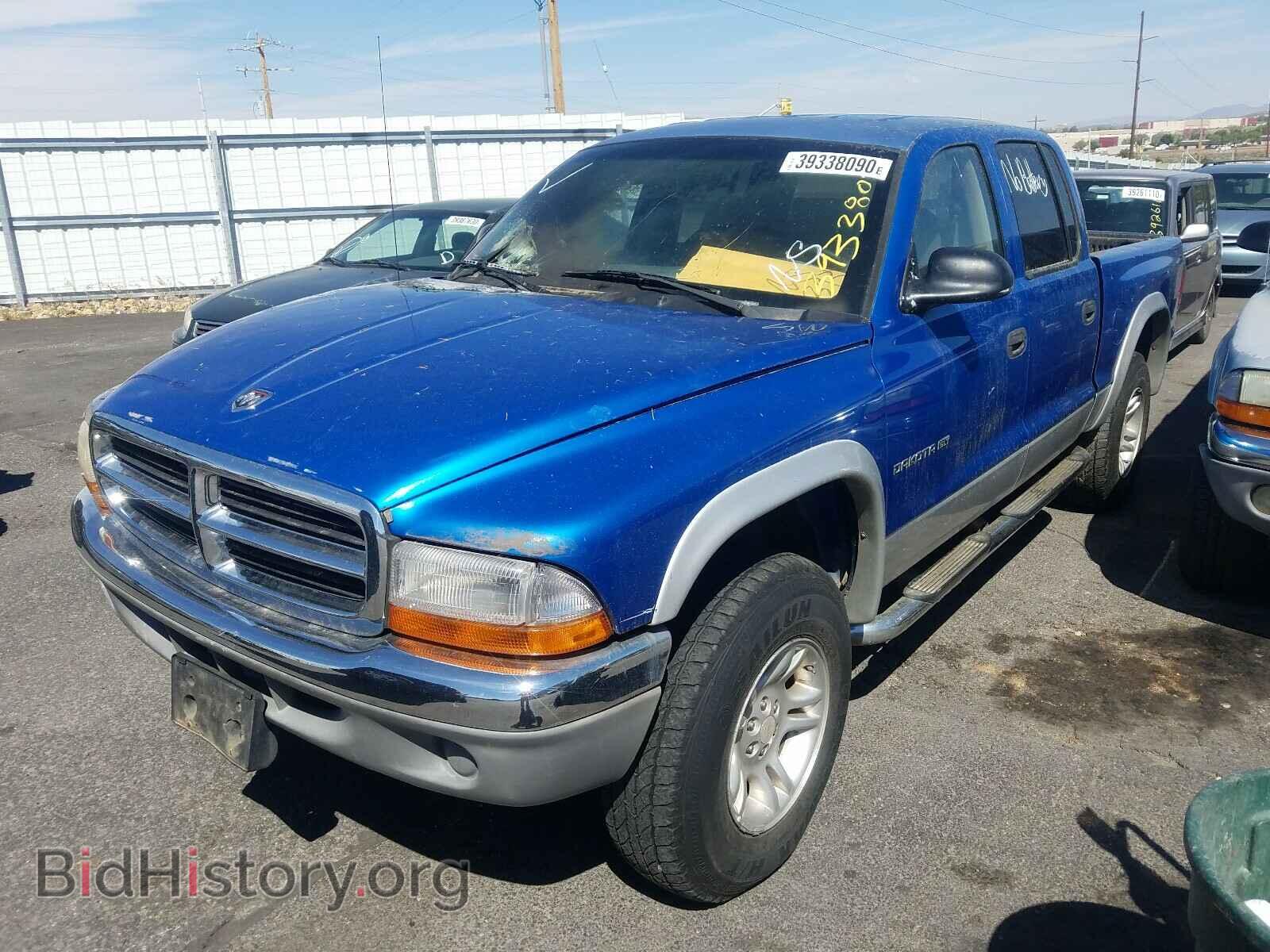 2001 DODGE DAKOTA - VIN: 1B7GG2AN81S124362 - Фото 2