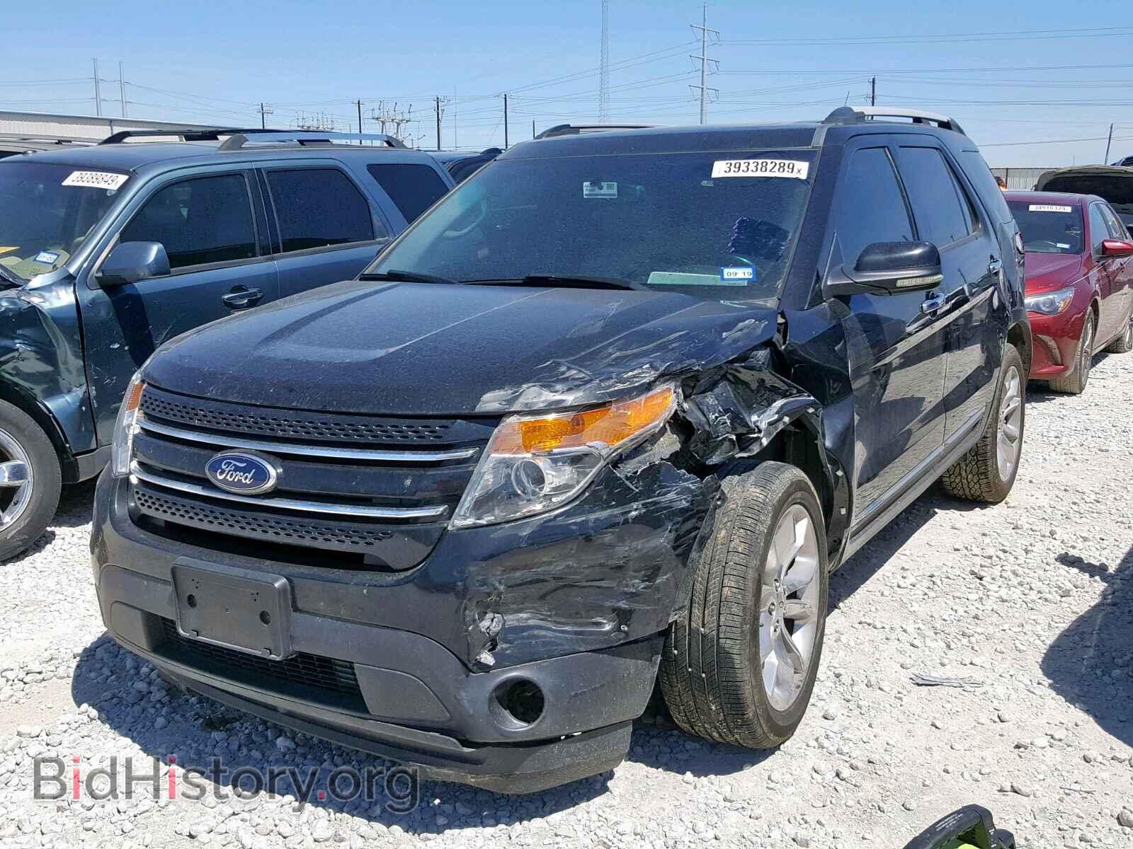 2013 FORD EXPLORER L - VIN: 1FM5K7F84DGA79266 - Фото 2